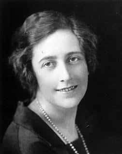 Portrait d'Agatha Christie en 1925