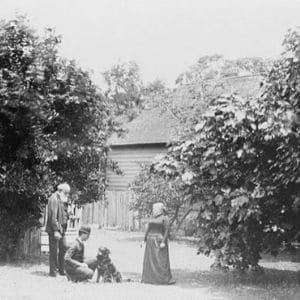 Photographie de Léon Tolstoï avec sa famille