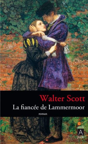 Couverture du livre de Walter Scott, La fiancée de Lammermoor