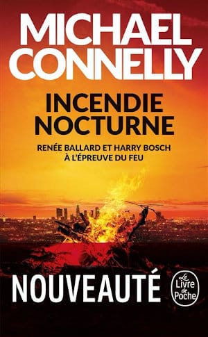 Couverture du livre de Michael Connelly, Incendie nocturne