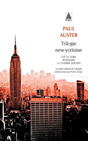 Couverture du livre de Paul Auster, Trilogie New-yorkaise