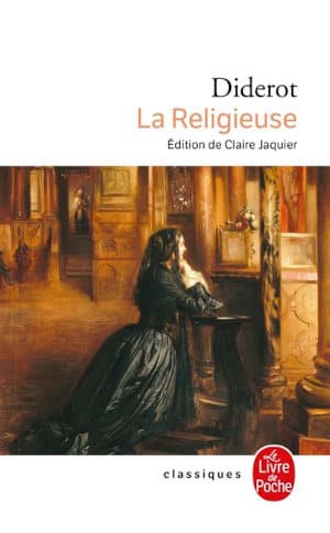 Couverture du livre de Denis Diderot, La Religieuse
