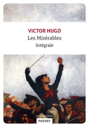 Couverture du livre de Victor Hugo, Les misérables.
