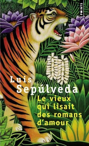 Couverture du livre de Luis Sepulveda, Le vieux qui lisait des romans d'amour.