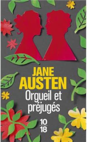 Couverture du livre de Jane Austen, Orgueil et préjugés