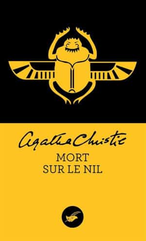 Couverture du livre d'Agatha Christie, Mort sur le Nil