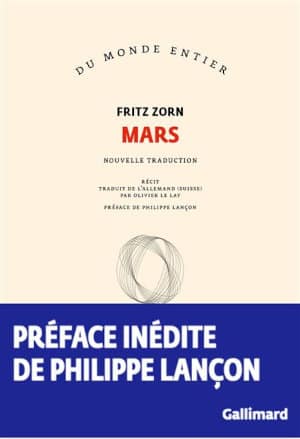 Couverture du livre de Fritz Zorn, Mars