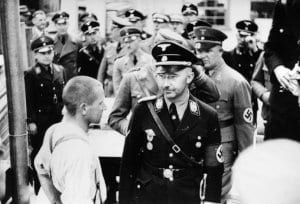 Himmler au camp de Dachau