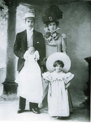 Ignazio_Florio_Jr._Franca_Florio et leurs enfants