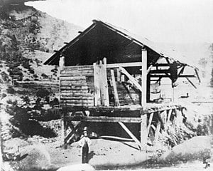 La scierie de Sutter où l'or a été découvert.