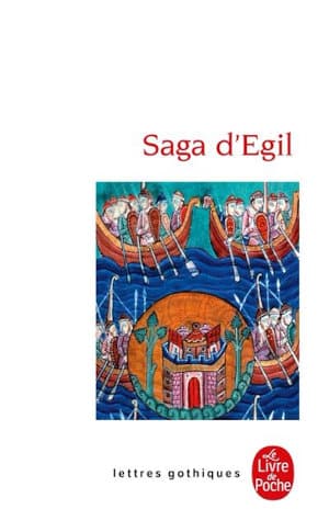 Couverture du livre, La saga d'Egil