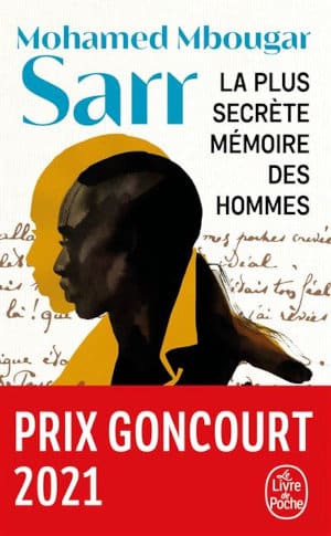 Couverture du livre de poche de Mohamed Mbougar Sarr, La plus secrète mémoire des hommes