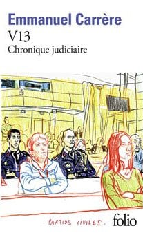 Couverture du livre de poche d'Emmanuel Carrère, V Chronique judiciaire