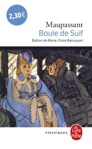 Couverture du recueil de nouvelles de Maupassant, Boule de suif