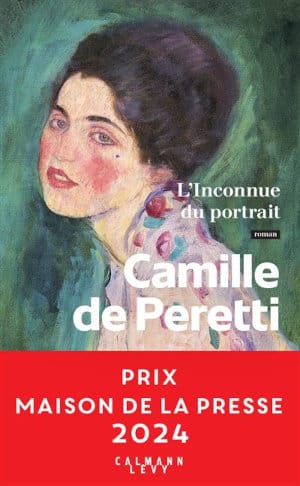 Couverture du livre de Camille de Peretti, L'inconnue du portrait