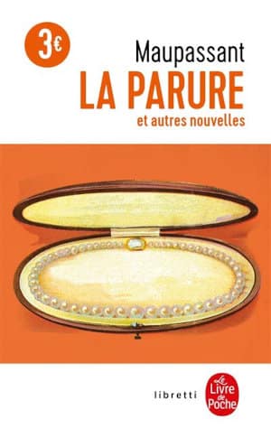 Couverture du recueil de  nouvelles de Maupassant, La parure