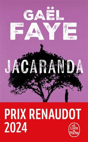 Couverture du livre de poche de Gaël Faye, Jacaranda
