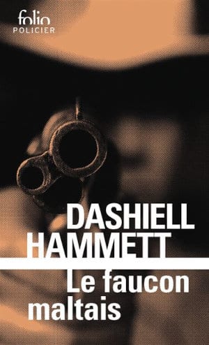 Couverture du livre de Dashiell Hammett, Le faucon maltais (Le faucon de Malte)