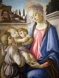 La madonne et l'enfant
Sandro Botticelli