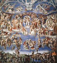 Le jugement dernier
Michel-Ange