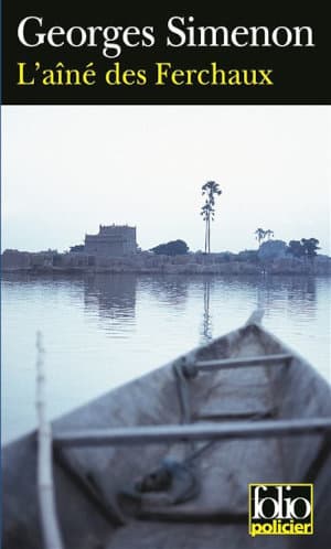 Couverture du livre de Georges Simenon, L'ainé des Ferchaux