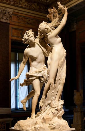 Sculpture d'Appollon et Daphné (Bernini)