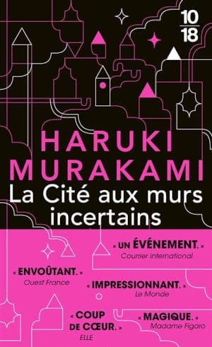 Couverture du livre de poche d'Haruki Murakami, La cité aux murs incertains