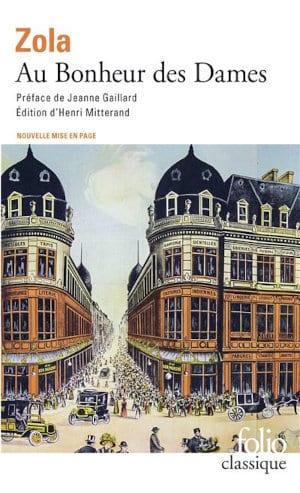 Couverture du livre d'Emile Zola, Au bonheur des dames