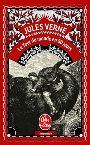 Couverture du livre de Jules Verne, Le tour du monde en 80 jours