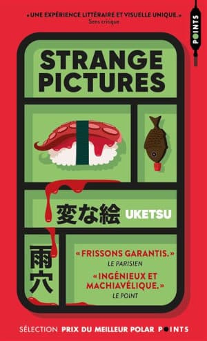 Couverture du kivre de poche d'Uketsu, Strange pictures