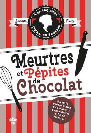 Couverture du livre de Joanne Flucke, Meurtres et pépites de chocolat