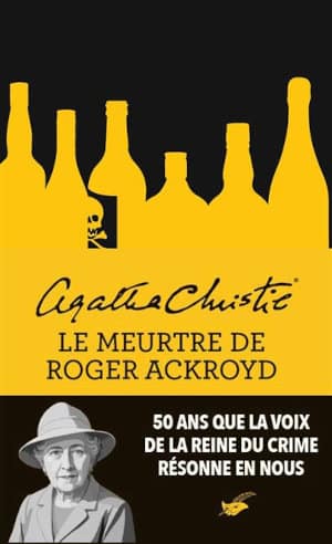 Couverture du livre d'Agatha Christie, Le meurtre de Roger Ackroyd