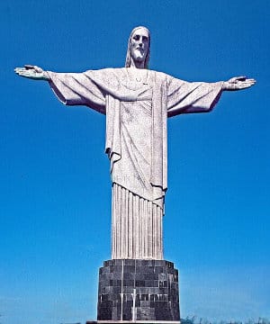 Photo du Christ rédempteur à Rio de Janeiro