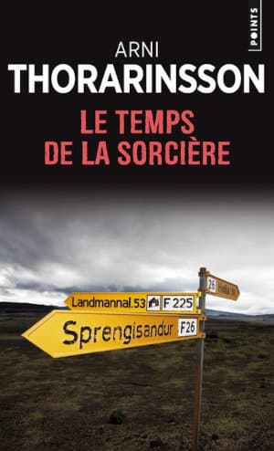 Couverture du livre de poche d'Arni Thorarinsson, Le temps de la sorcière
