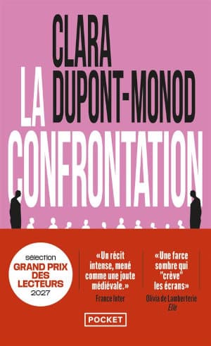 Couverture du livre de poche de Clara Dupont Monod, La confrontation